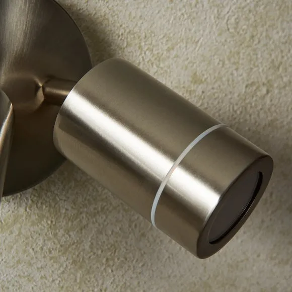 Brax Modern 2 Light Adjustable Wall Spotlight 3