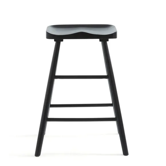 Loxwood Counter Height Bar Stool, Solid Oak 6