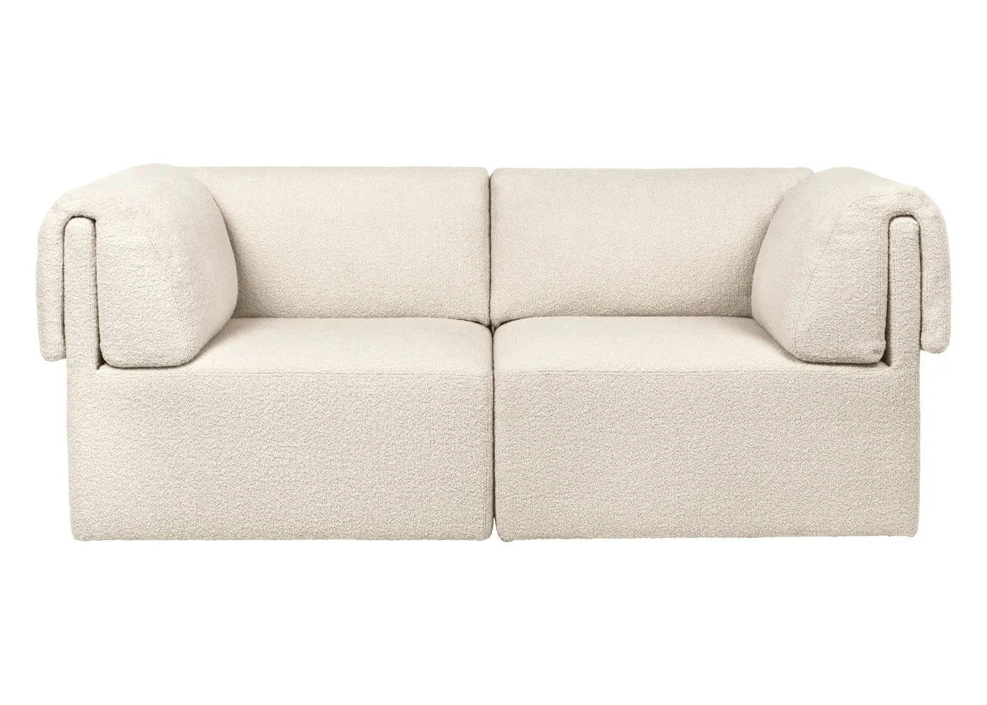 Gubi Wonder 2 Seater Sofa in Dedar Karakorum 001