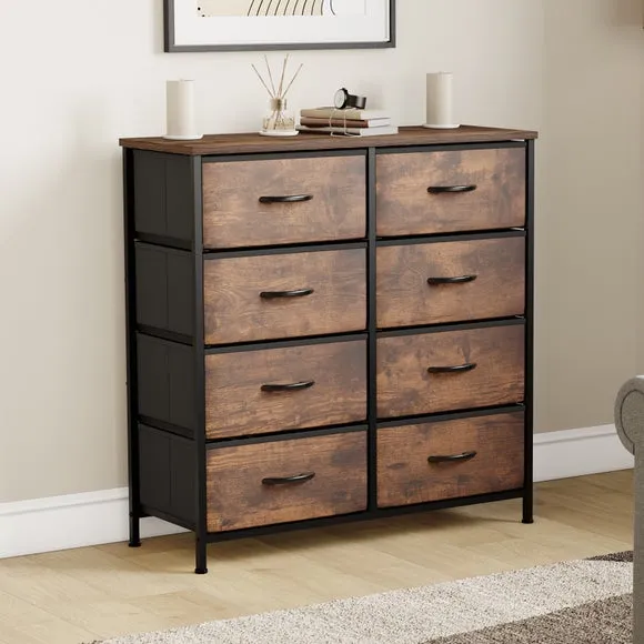 Maye 8 Drawer Fabric Chest