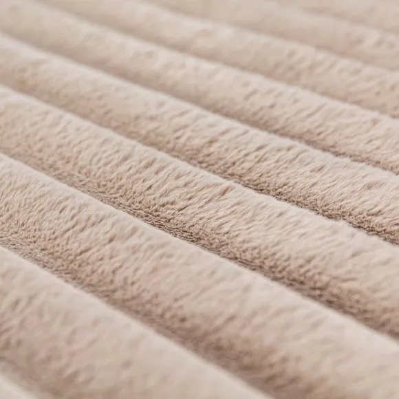 Cord Faux Fur Supersoft Rug 2