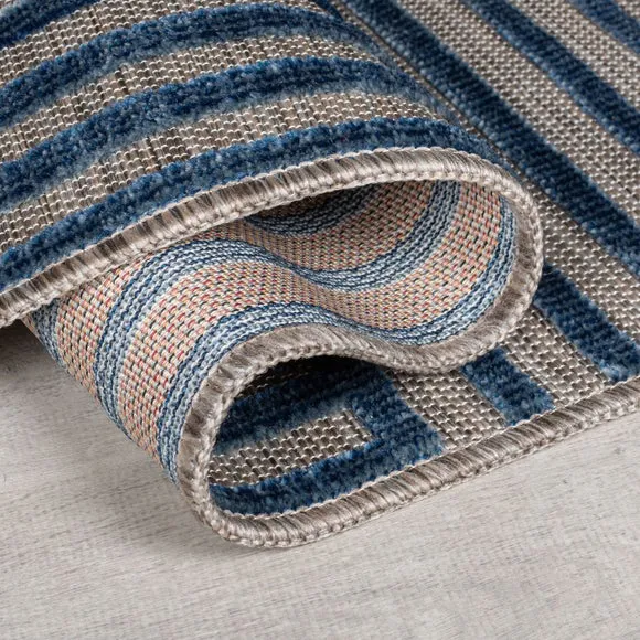 Vigo Blocks Indoor Outdoor Rug 3