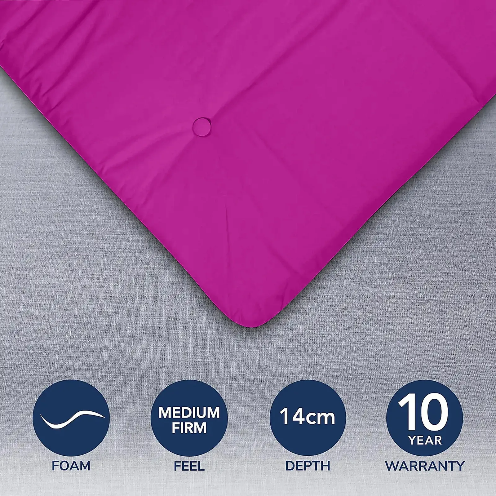 Mito Futon Mattress Pink