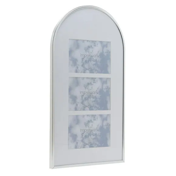 Arched Silver Multi Photo Frame 2