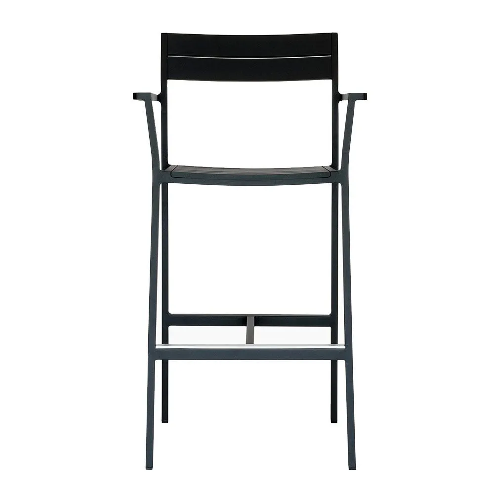Case Eos Outdoor Counter Stool in Black 2