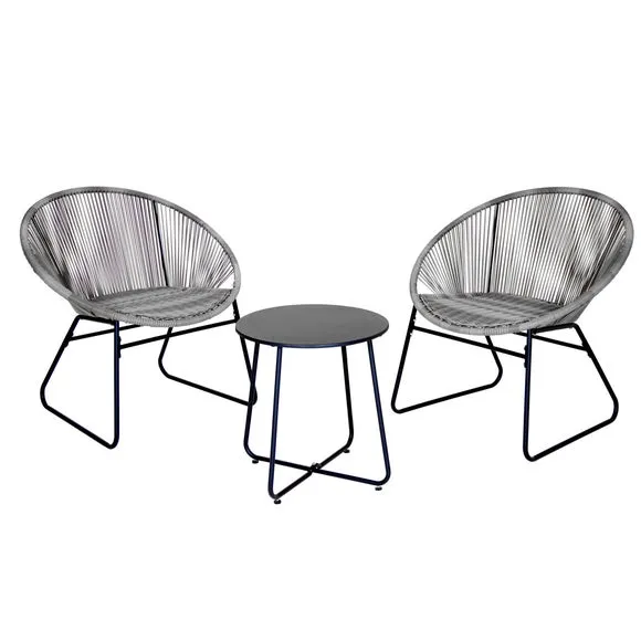 Charles Bentley Zanzibar Tea for Two Bistro Set
