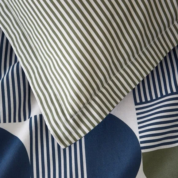 Bromley Modern Geometric 100% Cotton Oxford Pillowcase 5