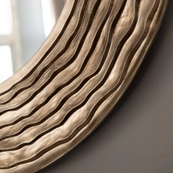 Cedar and Sage Aurelia Round Wall Mirror 2