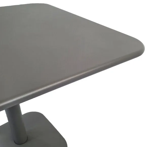 Modura Albin Square Table with 4 Alma Armchairs 4