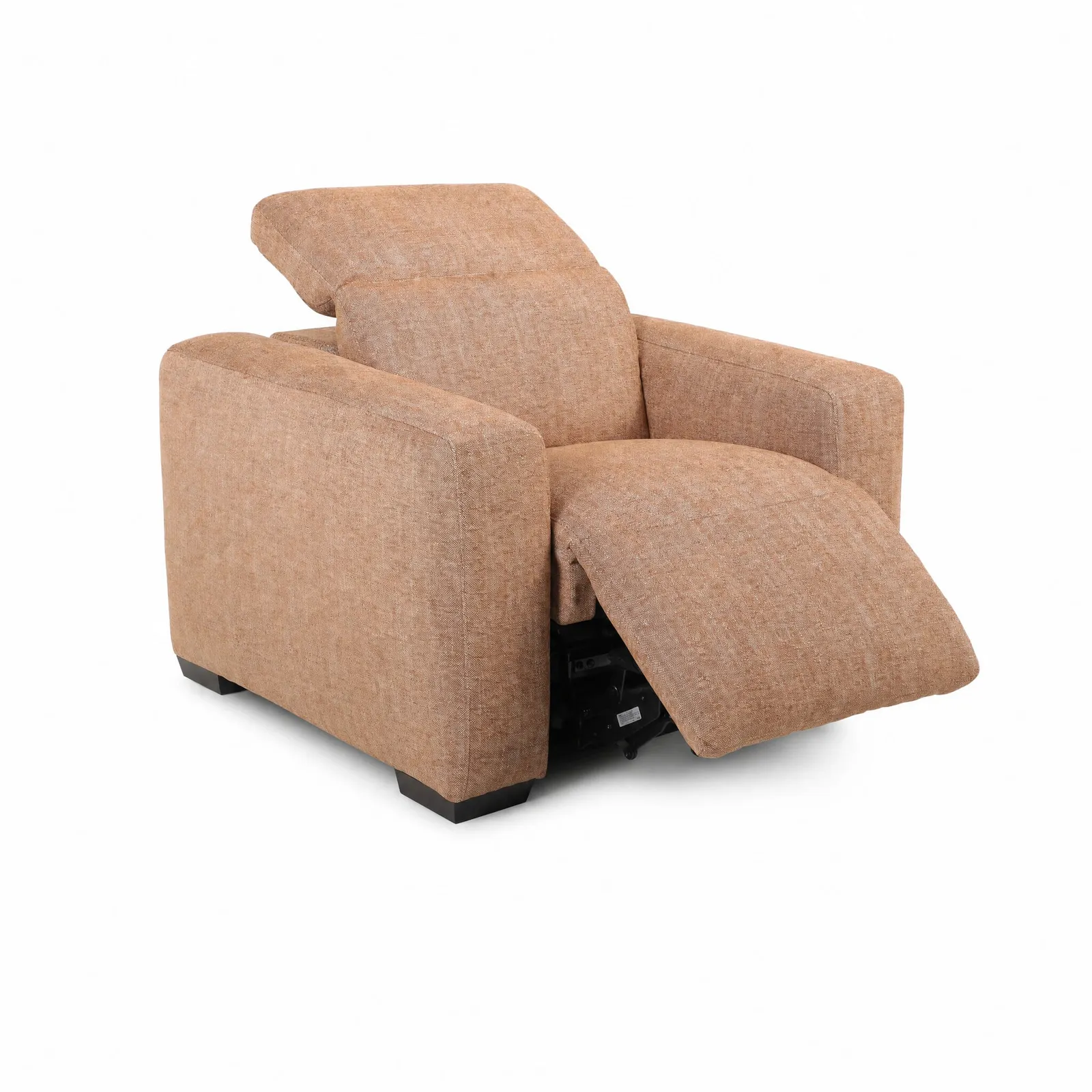 Winston Power Recliner Sofa, Orange Fabric | Barker & Stonehouse 5