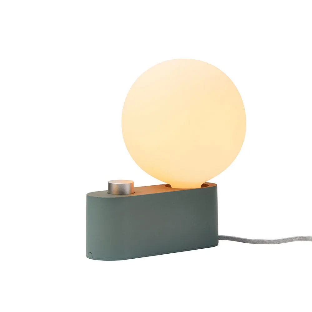 Tala Alumina Table and Wall Lamp Sage with Sphere IV Bulb 2