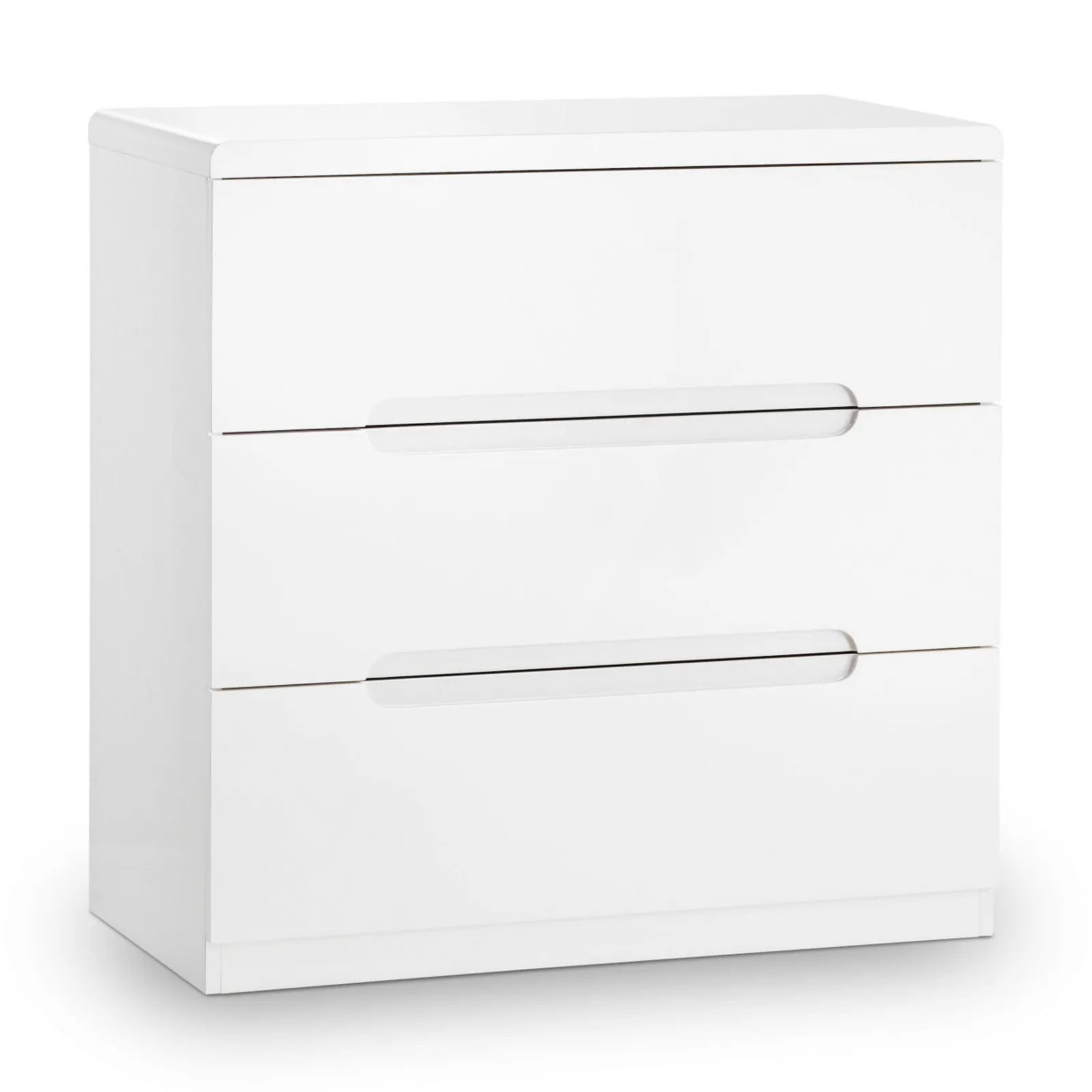 Manhattan 3 Drawer Chest, White