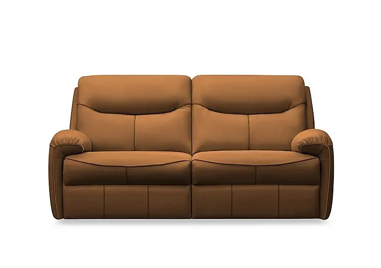 Amesbury Leather 3 Seater Sofa - Cambridge Tan