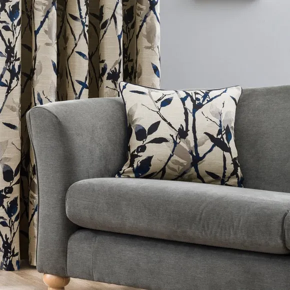 Zen Jacquard Pencil Pleat Curtains 4