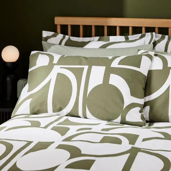 Brixton Modern Duvet Cover & Pillowcase Set 4