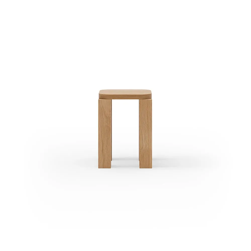 New Works Atlas Stool Natural Oak 2