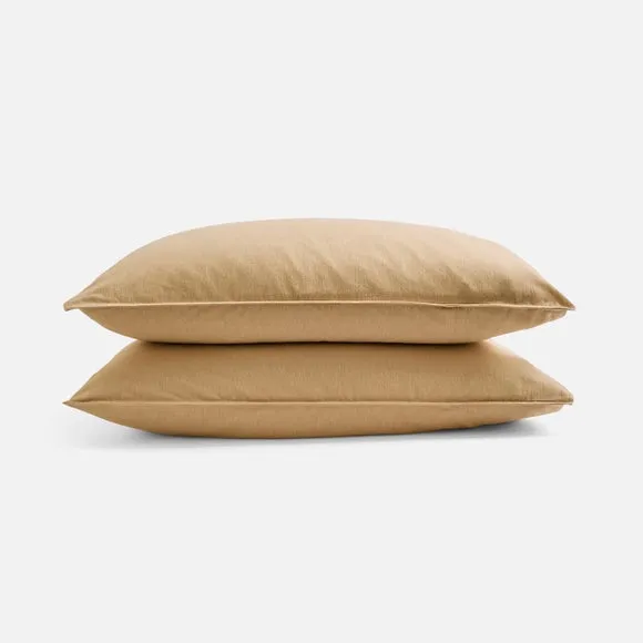 100% Organic Brushed Cotton Standard Pillowcase Pair 3