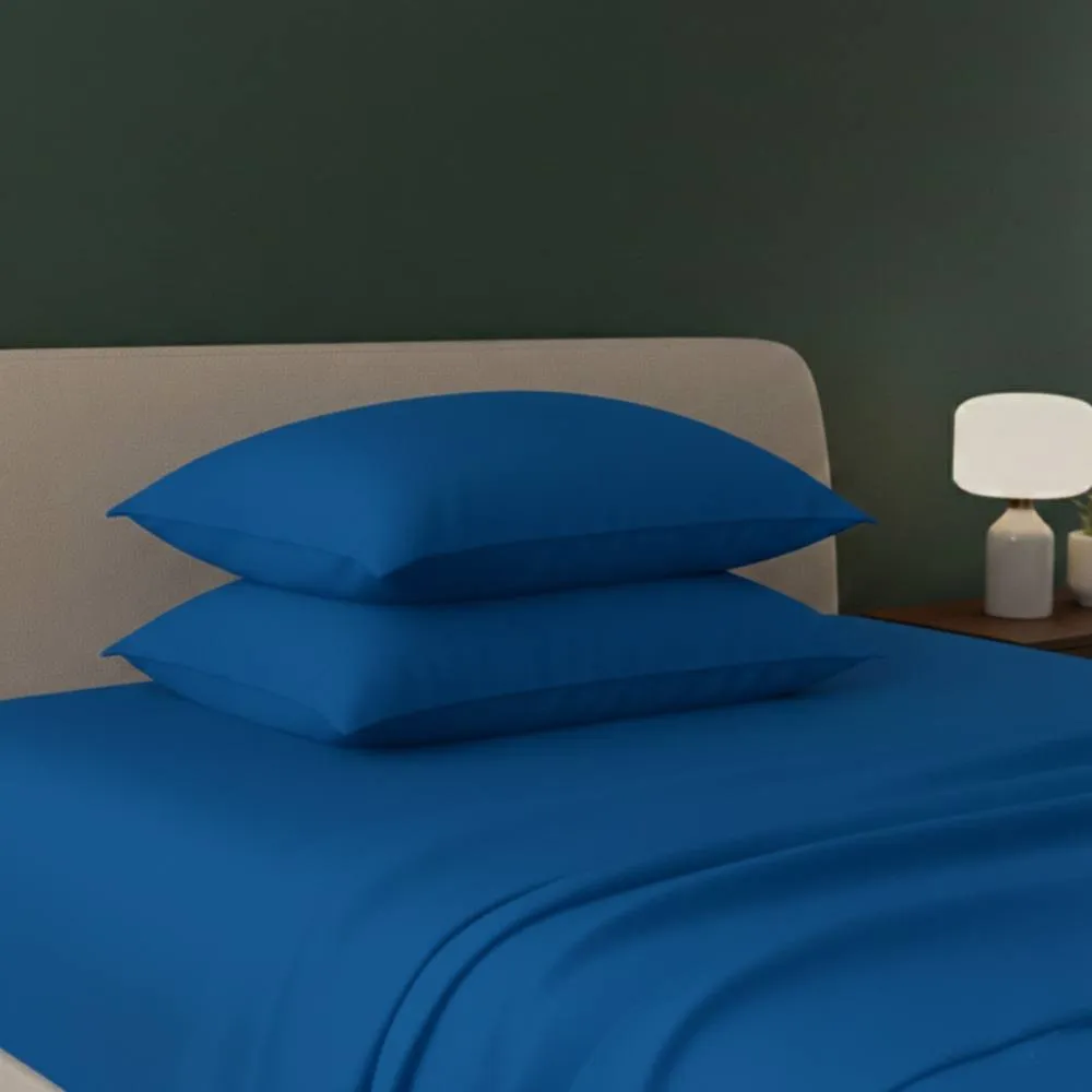 Snug City Flannelette Pillowcases Soft Brushed Pillow Covers Warmth & Comfort in Teal