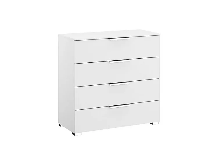 Formes Decor 4 Drawer Wide Chest - White