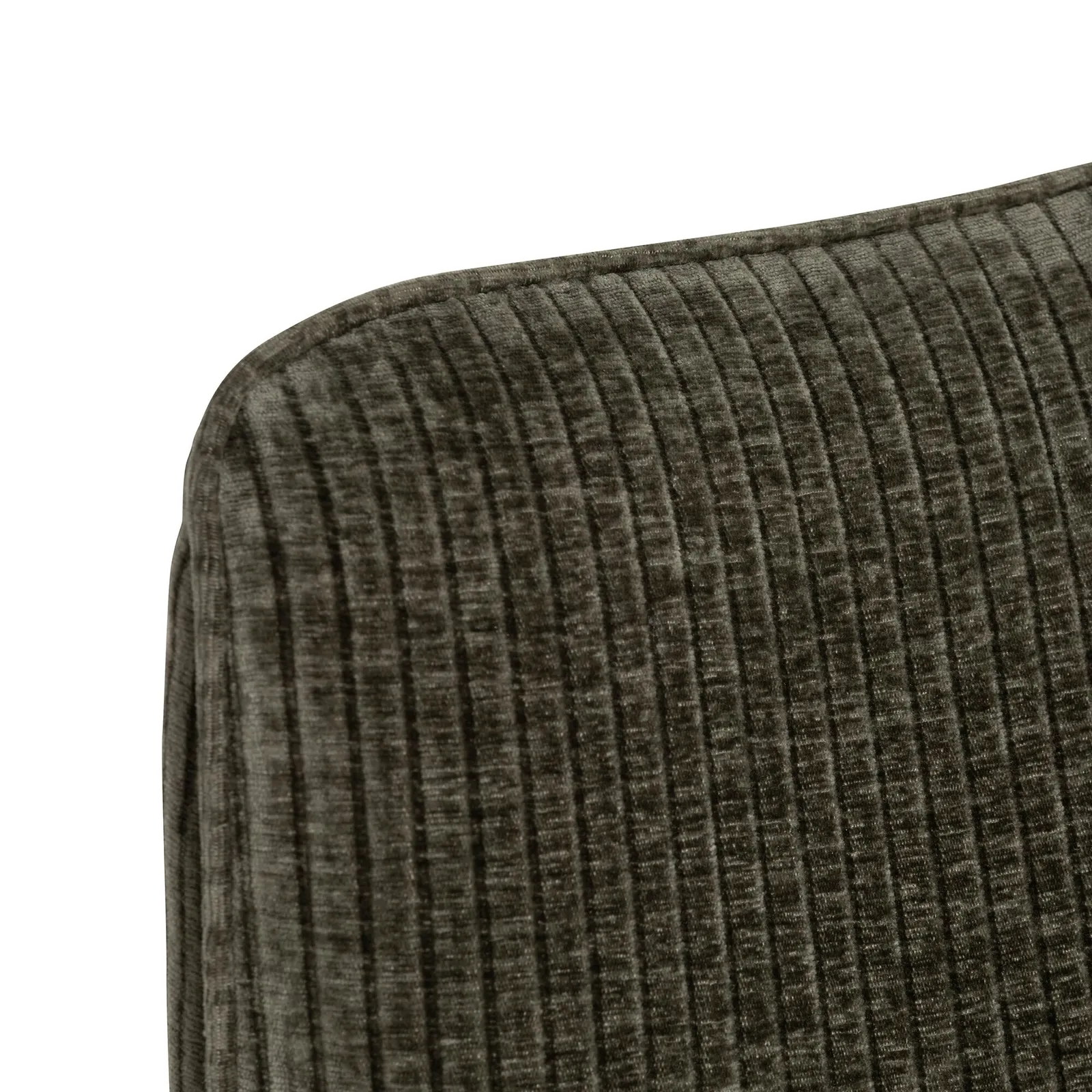 Mati Dining Chair With Arms - Matching Stitch, Green Fabric | Barker & Stonehouse 4