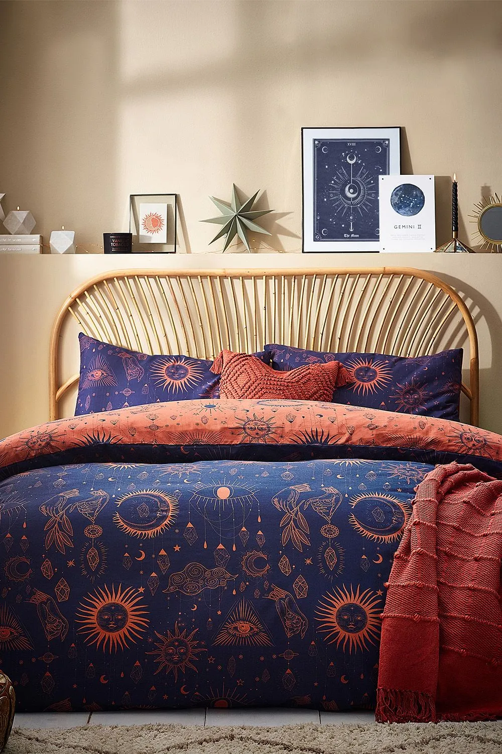 Furn Constellation Celestial Reversible Duvet Cover Set