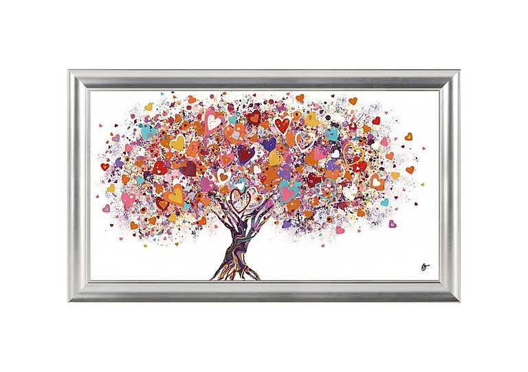 Tree of Hearts Framed Picture