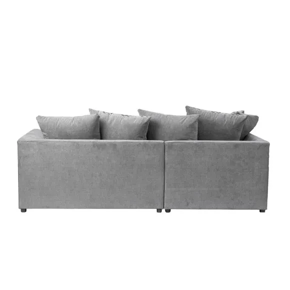 Washington Brushed Chenille Corner Sofa 4