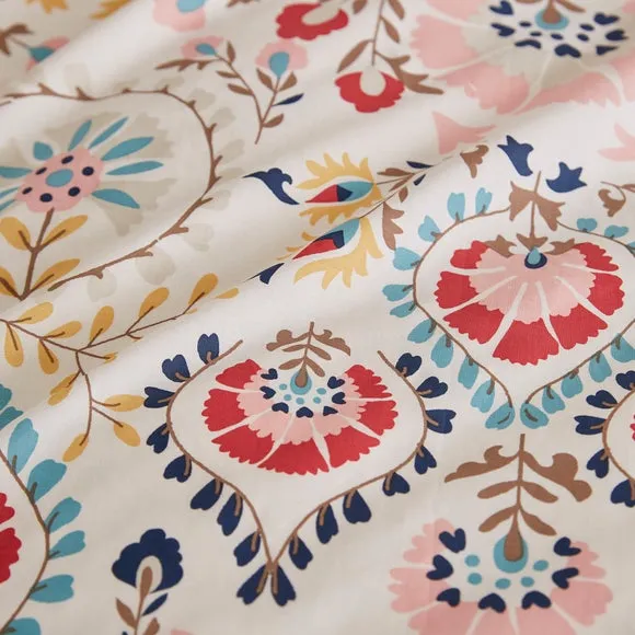 Hani 100% Cotton Duvet Cover and Pillowcase Set 5