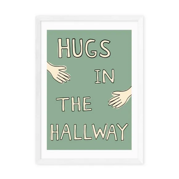 East End Prints Hugs in the Hallway Print 2