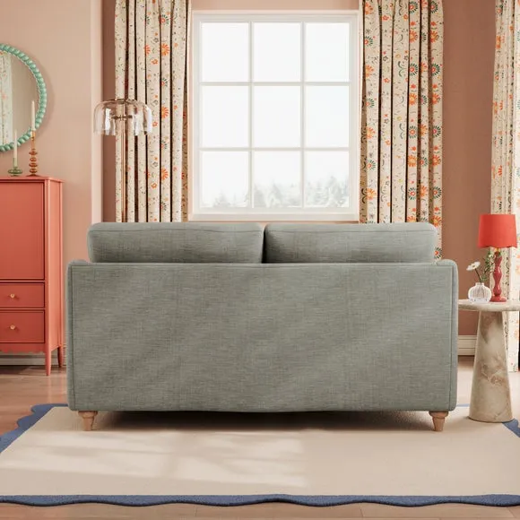 Hattie Slub Faux Linen 2 Seater Sofa 4