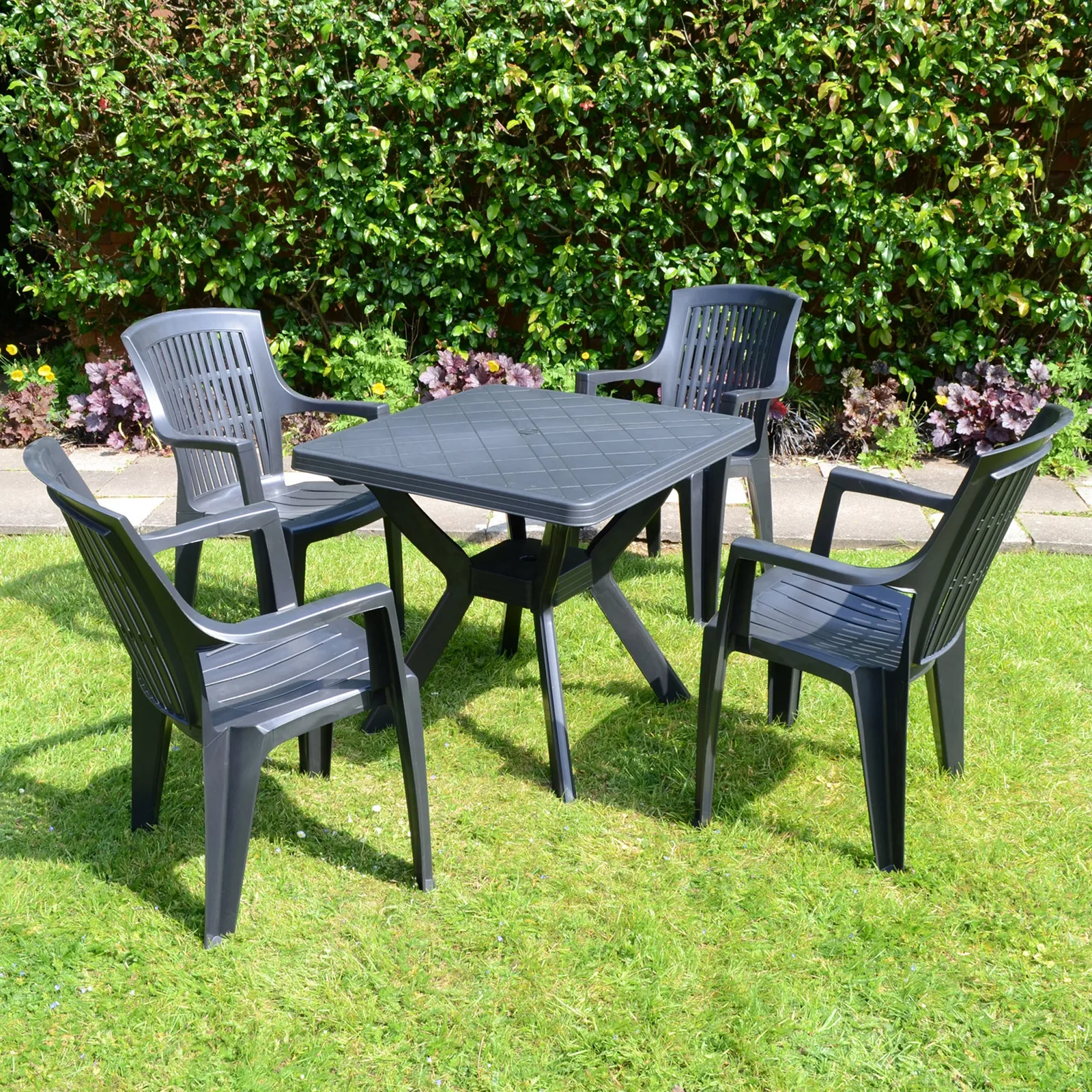 Trabella 4 Seater Seat Dining Set 1