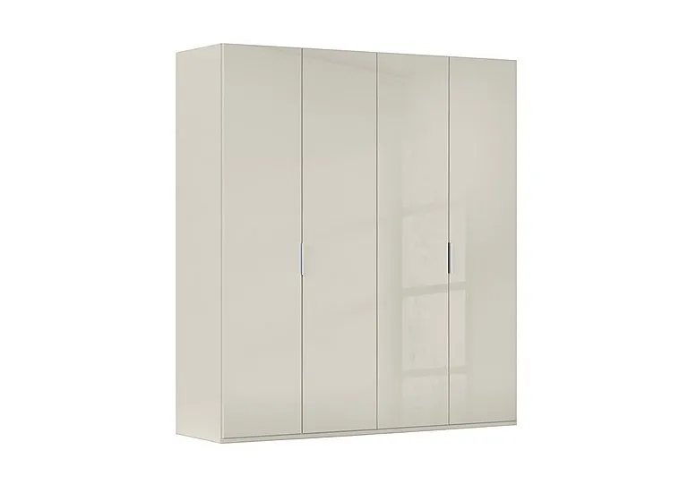 Formes 4 Door Bifold Wardrobe with Glass Doors