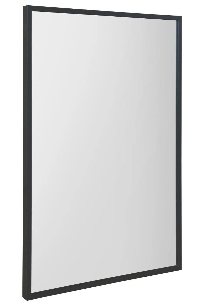 MirrorOutlet Black Aluminium Edged Wall Mirror 16" X 24" (40CM X 60CM) 4