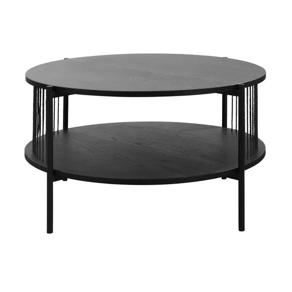 Harper Coffee Table with Shelf 4
