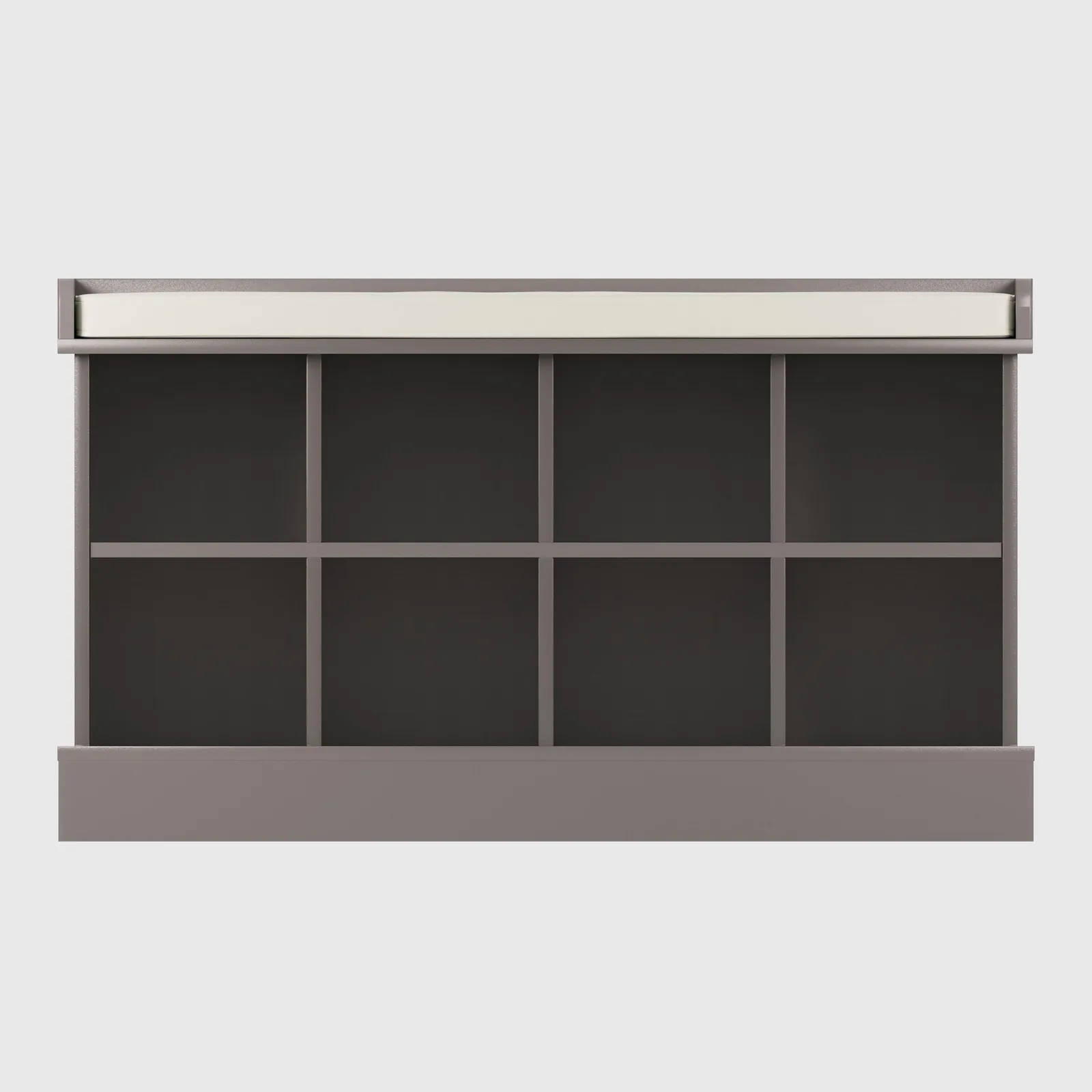 GFW Kempton Shoe Bench in Grey 4