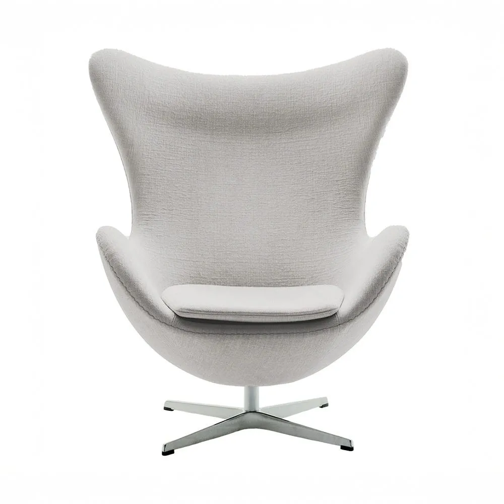 Fritz Hansen Egg Chair Ciffrado 0121 Brushed Alu Base 3