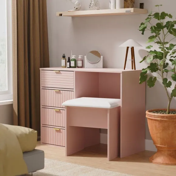 Harborne 4 Drawer Desk 1