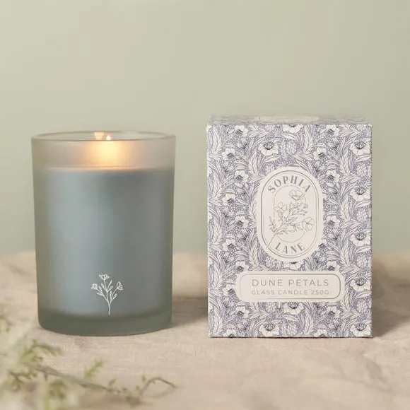 Sophia Lane Dune Petals Floral Candle 1