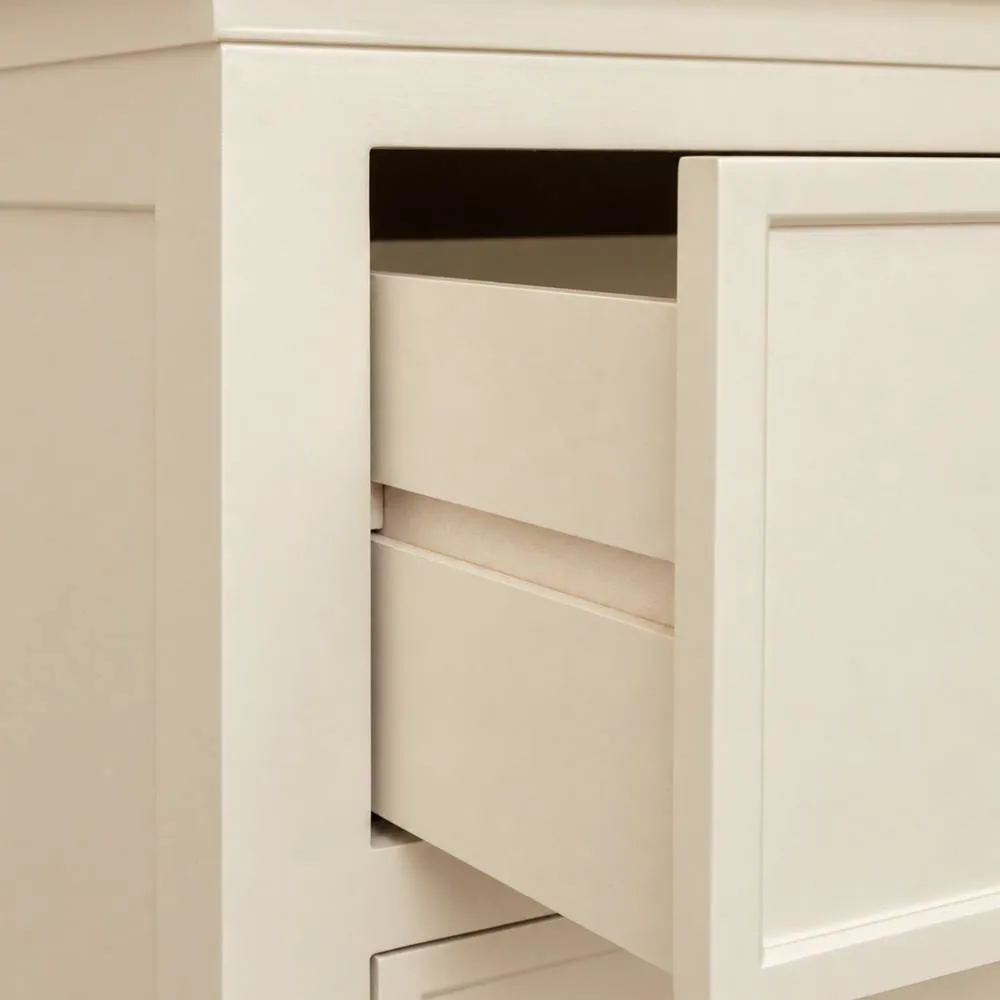 Melody Maison Ivory 3 Drawer Chest Of Drawers - Charlotte Ivory Range 6