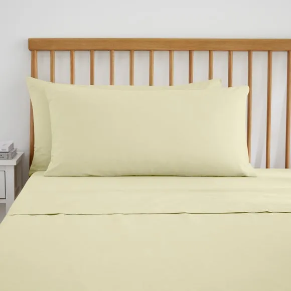 Pure Cotton Kingsize Pillowcase Pair 1