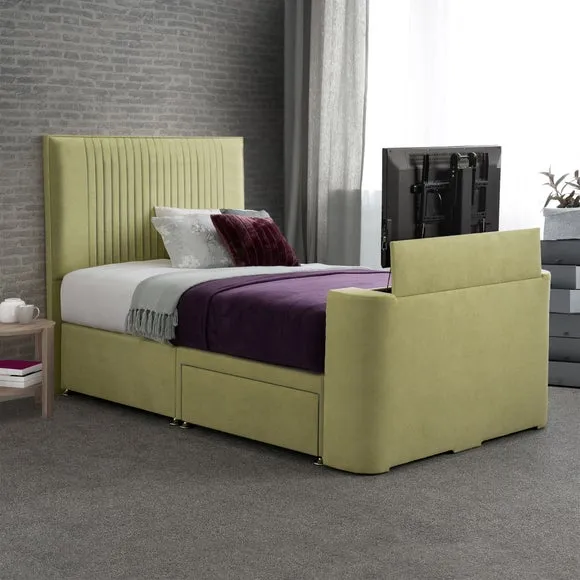 Sweet Dreams Venice Vertical Pleated TV Bed 1