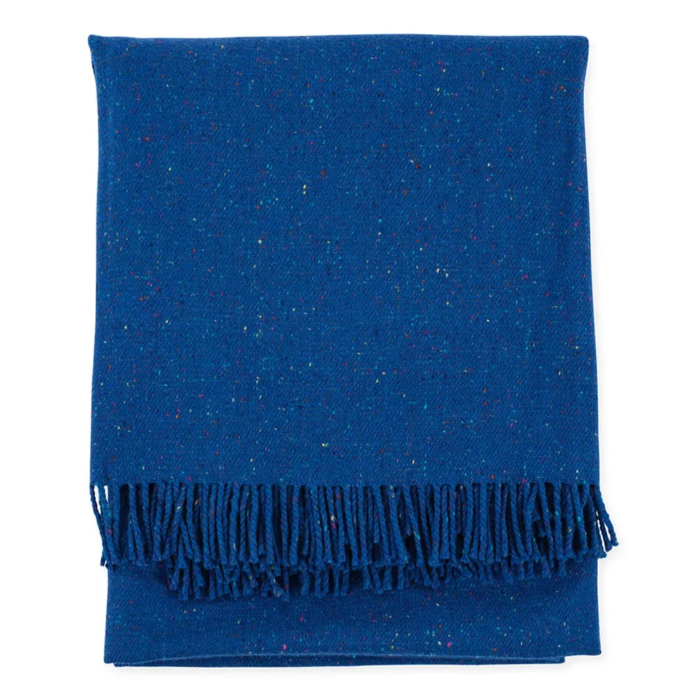 Heal's Donegal Wool Throw Blue 2
