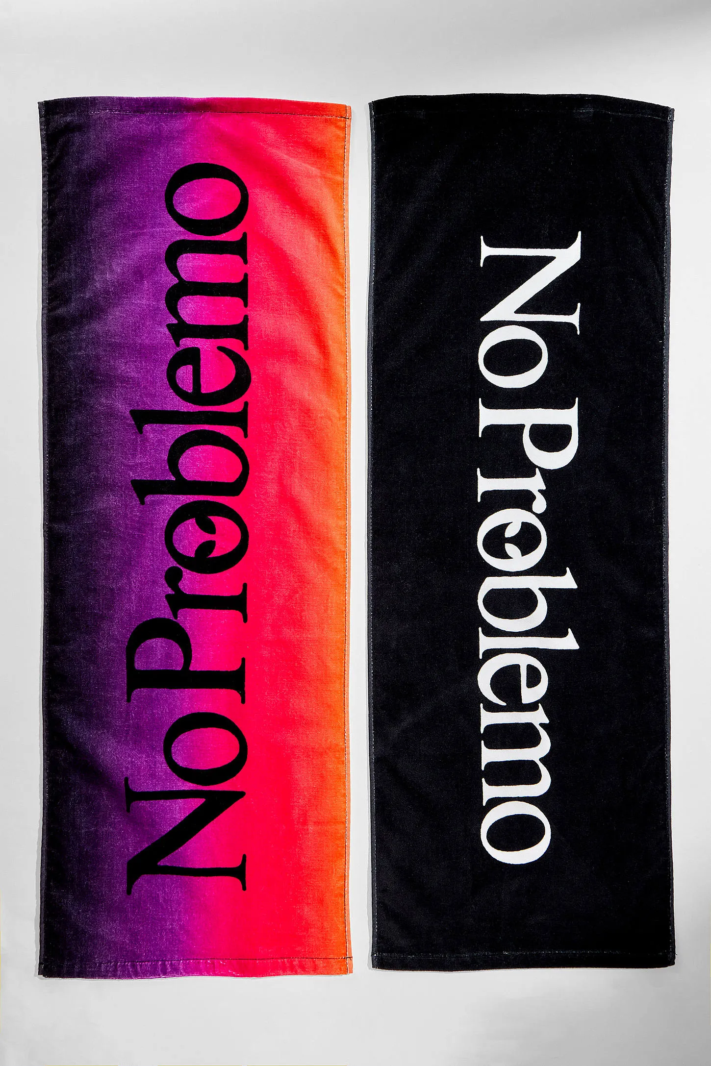No Problemo Black Stage Towel - Black ALL 3