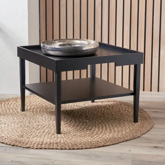 Marnie Coffee Table, Black Wood 2