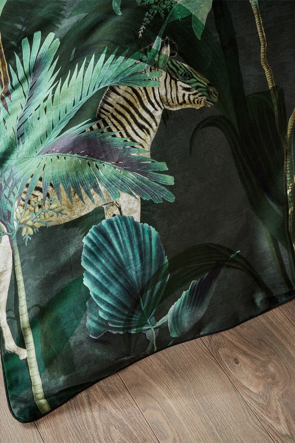 Paoletti Siona Tropical 100% Cotton Duvet Cover Set 4