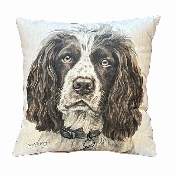 Daro Springer Spaniel Square Cushion 2