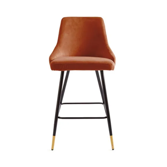 Ariana Bar Stool, Velvet 5