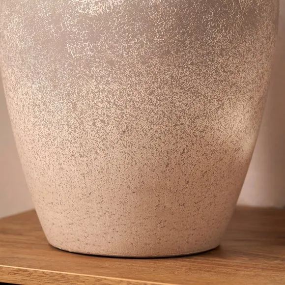 Pacific Lifestyle Rhone Ombre Sand Textured Tall Ceramic Table Lamp 5