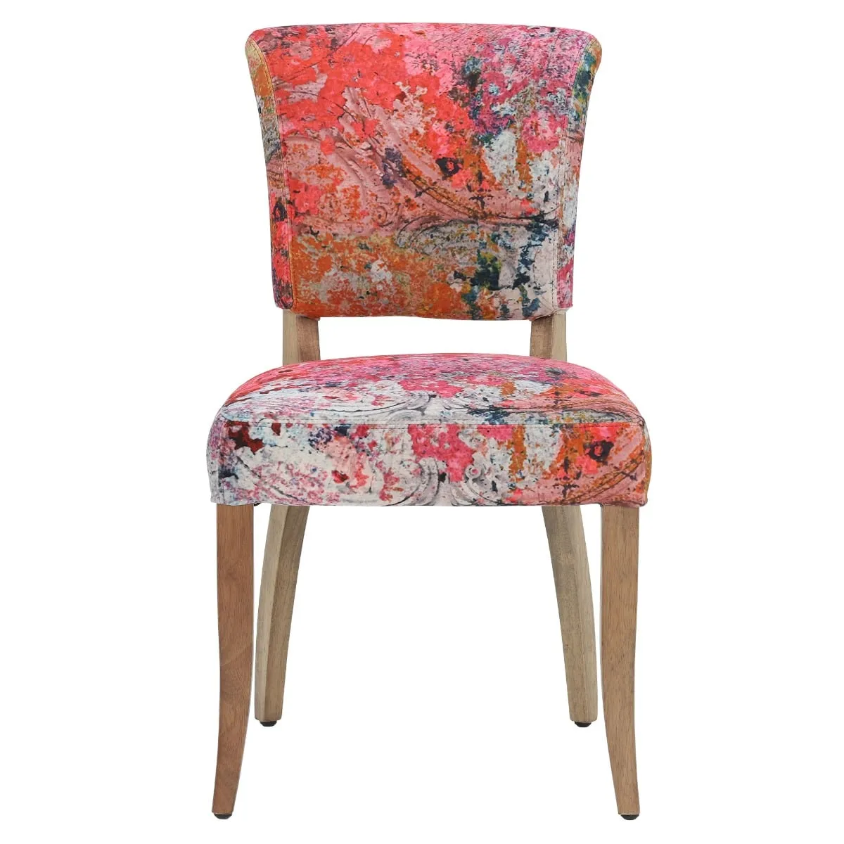 Timothy Oulton Mimi Dining Chair, Pink Velvet | Barker & Stonehouse 4