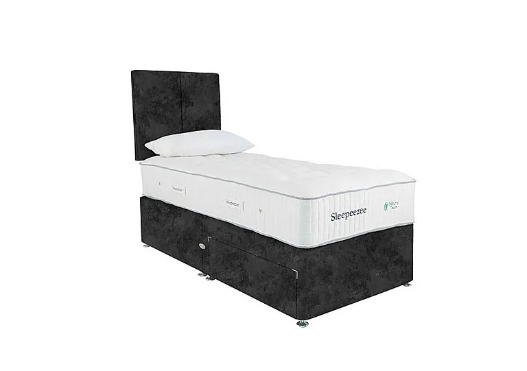 Natural Touch 3000 Divan Set - Single - Daytona Coal